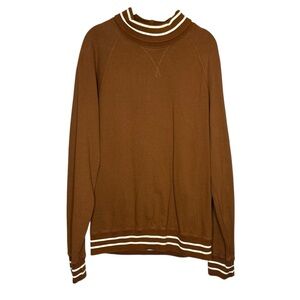 Todd Snyder Champion Turtleneck Sweatshirt Brown